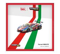 Tarmac Works Ferrari 488 GTE 24 Ore Le Mans 2016 #51 Hobby64 1/64