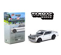 Tarmac Works Nissan 2000 GT-R (KPGC10) Fuji Speed Argento Cromo 1/64
