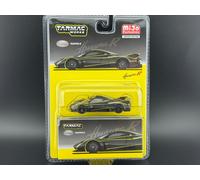 Tarmac Works Pagani Huayra R Nero Opaco/Argento Global64 1/64
