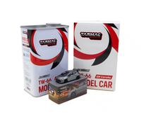 Tarmac Works Toyota GR Corolla Grey With Oil Can Packaging Die Cast 1/64