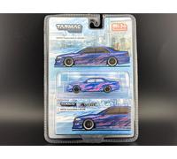 Tarmac Works Vertex Toyota Mark II JZX100 Blu Edizione Speciale 1/64