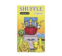 Tarocchi, 10.5x6.3cm Psicologico Portatile 81-Card Shuffle Oracle Tarocchi Deck, Mysterious Board Cards Strumenti di Gioco per Futuro e Passato Insight