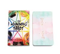 Tarocchi - 80 pezzi portatile Oracle Divinazione Tarocchi Deck per principianti, guida spirituale con significati simbolici, meditazione intuitiva, indovino, pianificatore mistico per casa, viaggi