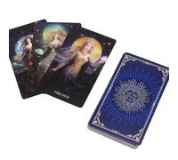 Tarocchi Arcani della Dea, Inglese, Mazzo da 78 Carte, con Istruzioni