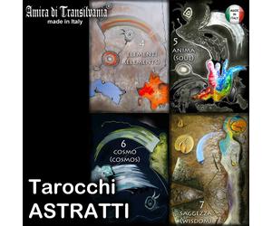 tarocchi artigianali mazzo di carte dipinte a mano libro guida mappe lettura set
