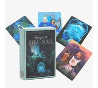 Tarocchi Attraverso Gli Occhi dell'anima,Through The Eyes of The Soul Tarot,Tarot Deck,Firend GameGiochi di divinazione