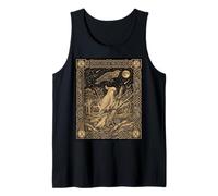 Tarocchi Cacatua Celeste Zodiac Dark Academia Canotta