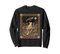Tarocchi Cacatua Celeste Zodiac Dark Academia Felpa