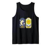 Tarocchi Camicia La Luna E Sole Tarocchi Carta Simboli Impressionante Canotta