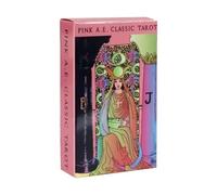 Tarocchi Card, 78 pezzi Tarocchi Cards Set, 4,01 x 2,48 pollici Illustrated Guide Book, Oracle Spirit Deck for Positive Energy, Spreads, Journaling, Self Discovery, Meditation and Intuition Practice