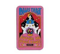 Tarocchi Card Deck, Paws Themed Fortune Game, Fate Divination Set with Whimsical Art, Future Reading Entertainment for Adults in Parties Gatherings Oro Personal 4,33 x 2,64 x 1,57 pollici