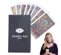 Tarocchi Cards, Fate Divination Deck, 79 Card Mysterious Art Set for Party, Holiday Gathering, Spiritual Exploration, Board Game for Outdoor, Travel, Group Fun, Intuition Growth, 1 Box