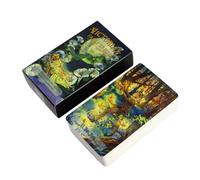 Tarocchi Cards Fate Divination Game, Versione inglese Tarocchi Deck on Fortune Telling, Spiritual Insight, Family Entertainment, Holiday Gathering, Board Games for Mystical Discoveries