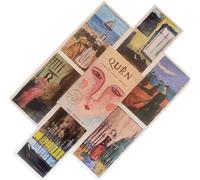Tarocchi Cards, Oracle Deck, Psychological Insight Game with Full English 78 Plus 2 Quen Forget Edition, Board Set for Future and Past Reading Practice, 4,8 x 2,83 x 1,34 pollici