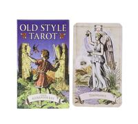 Tarocchi Cards, stile antico Tarocchi, 78 pezzi Tarocchi Deck, Fortune Telling Tool, English Edition Book and Deck Set for Beginners, Ideal for Insightful Readings, 10,3 x 6 cm