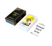 Tarocchi Cards-Tarocchi di carte per il destino e la , design per i principianti di intrattenimento con fascino del partito, gioco di tavola spirituale per adulti, eventi, casa, viaggi, attivit