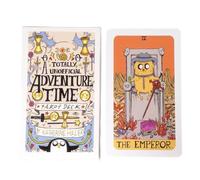 Tarocchi Deck - 78 pezzi Adventure Cards Book, English Edition Oracle Set, Illustrazione narrativa dettagliata e intuizione psicologica, funzione completa di guida di interpretazione