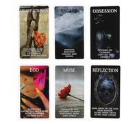 Tarocchi Deck 78 pezzi - Carte Oracle a tema amore, tarocchi amichevoli per principianti per coppie, apprendimento della divinazione e della narrazione, letture stagionali ispiratrici, set per rituali