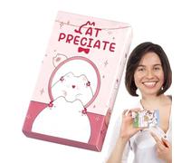 Tarocchi Deck, Cat Preciate Oracle Cards, Versione Inglese Standard Fortune Telling Game Deck per Intrattenimento, Divinazione del Destino & Amici Raccolta Bomboniere