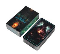 Tarocchi Deck, Tarocchi Cards, Classic Style Compact Dimensioni Lightweight Feel Coated Finish Easy Handling Flessibile Use, Game Cards for Fate Divination, 4,13 x 2,48 pollici