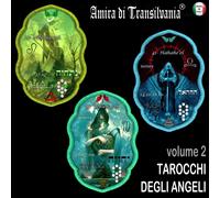 tarocchi degli angeli mazzo carte oracolo vintage lettura arcani antichi rari V2