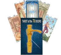 Tarocchi Dei 78 DOORS Carte Platano Divinazione Lo Scarabeo EX100