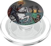 Tarocchi della morte senza testa Cavaliere Gotico Spooky Halloween PopSockets PopGrip per MagSafe