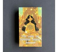 Tarocchi della Terra delle Storie - 78 carte dei tarocchi in inglese, mazzo di tarocchi a tema fiaba per raduni familiari, feste, giochi di carte Carta tessile