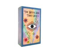 Tarocchi dell'Anima Mistica 12 * 7 cm Carte da 78 Pezzi con Guida - Colori Vivaci in Tutto Il Mazzo, per elevare l'energia del Lettore The Mystic Soul Tarot Deck