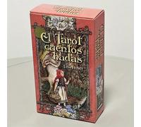 Tarocchi delle Fate, versione spagnola, 78 carte dei tarocchi, che presentano storie misteriose da tutto il mondo 1 setCarta tessile