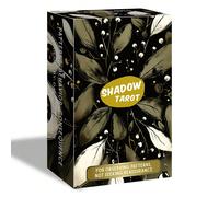 Tarocchi dell'Ombra, 80 carte dei tarocchi originali con parole chiave, design di illustrazioni moderne, riflessione interiore, giochi di carte, 12*7cm, 14+ Tarocchi con il punto interrogativo 791Cart