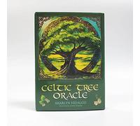 Tarocchi dell'oracolo dell'albero Celtico,Celtic Tree Oracle Tarot,with Bag,Firend Game,Giochi di divinazione