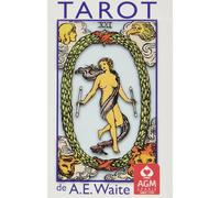 Tarocchi Di A.E. Waite Edizione Pocket Blu Portoghese