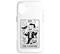 Tarocchi di Halloween Il Vampiro XII Custodia per iPhone 16 Plus