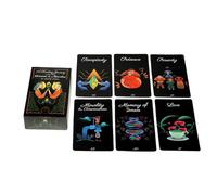 Tarocchi Divinazione del Destino, Mazzo di Tarocchi da 88 Carte, Carte dei Tarocchi Oracoli, Gioco di Tarocchi, Carte Mazzo di Tarocchi Divinazione Tarocchi del Destino Carte Oracolo Intrattenimento p