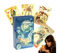 Tarocchi fatati, divertente mazzo di carte, forniture per feste portatili, giocattolo di strategia cooperativo, divertente gioco di riunione di famiglia, ideale per Natale, compleanni e feste