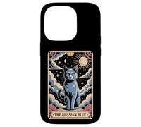Tarocchi Gatto Halloween Il Blu Russo Custodia per iPhone 14 Pro
