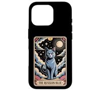 Tarocchi Gatto Halloween Il Blu Russo Custodia per iPhone 16 Pro