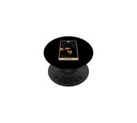 Tarocchi Gatto Nero Morte Gatto Strega Gothic Tarocchi Arte PopSockets PopGrip Adesivo