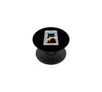 Tarocchi Gatto Nero Morte Strega Gatto PopSockets PopGrip Adesivo