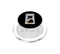 Tarocchi Gatto Nero Morte Strega Gatto PopSockets PopGrip per MagSafe