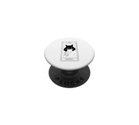 Tarocchi Gatto Nero Morte Stregoneria Lettura dei Tarocchi gotici PopSockets PopGrip Adesivo