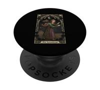 Tarocchi horror culto licantropo lupo mannaro PopSockets PopGrip Adesivo