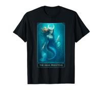 Tarocchi La Sirena della Somma Sacerdotessa Maglietta