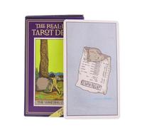 Tarocchi, mazzo di divinazione, gioco di predizione della , 78 carte di carta, mazzo versione inglese, strumento di intuizione spirituale, uso di riunione delle feste, 10,2 x 6,9 cm