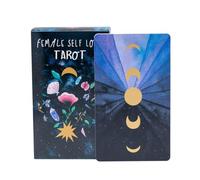 Tarocchi, mazzo di divinazione mistica, oracolo destino da 78 carte, strumento di intuizione spirituale, immagini vivaci, versione inglese completa, ideale per principianti e letture per feste