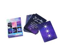 Tarocchi - mazzo di tarocchi per principianti, 42 carte spaziali per tarocchi, gioco estetico di divinazione per divinazione, meditazione, apprendimento, lavoro, amore, Halloween, bambini, adulti