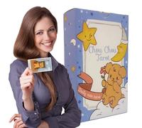 Tarocchi, mazzo divinazione a tema orso, strumento di gioco di predizione della, introspettivo per auto-riflessione, ideale per gli appassionati occulti, design adatto ai viaggi