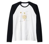Tarocchi Mondo The World Astrologia Esoterismo Arcani Maglia con Maniche Raglan