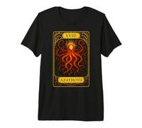 Tarocchi Necronomicon Lovecraftiano Azathoth Cthulhu Mythos Maglietta Premium